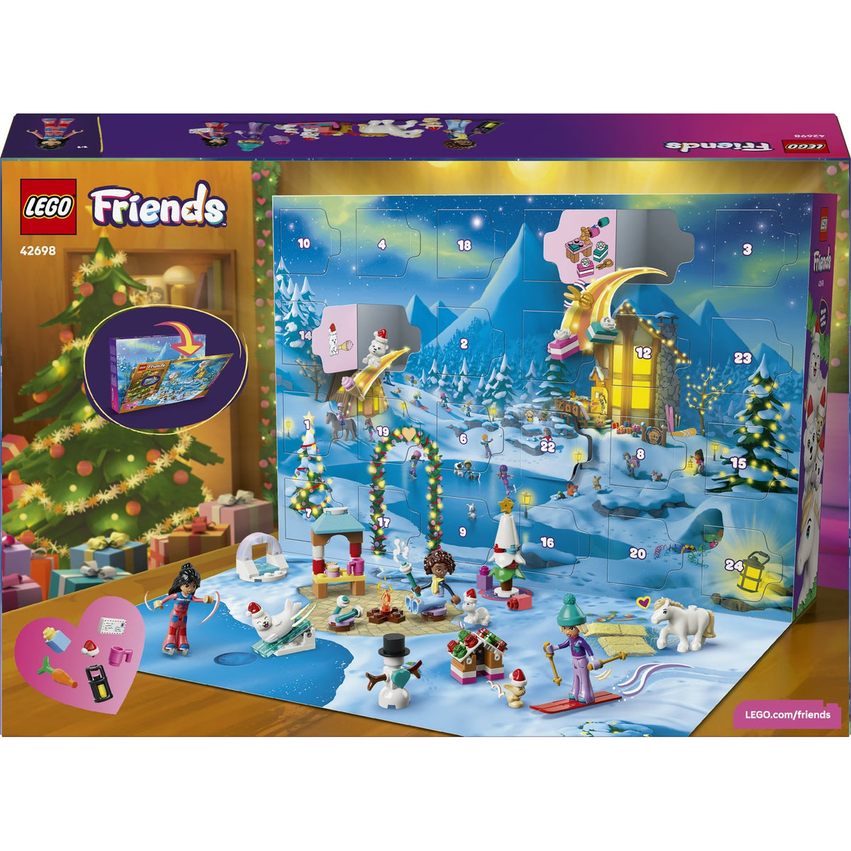 LEGO Friends Calendrier de l’Avent LEGO Friends 2026 42698
