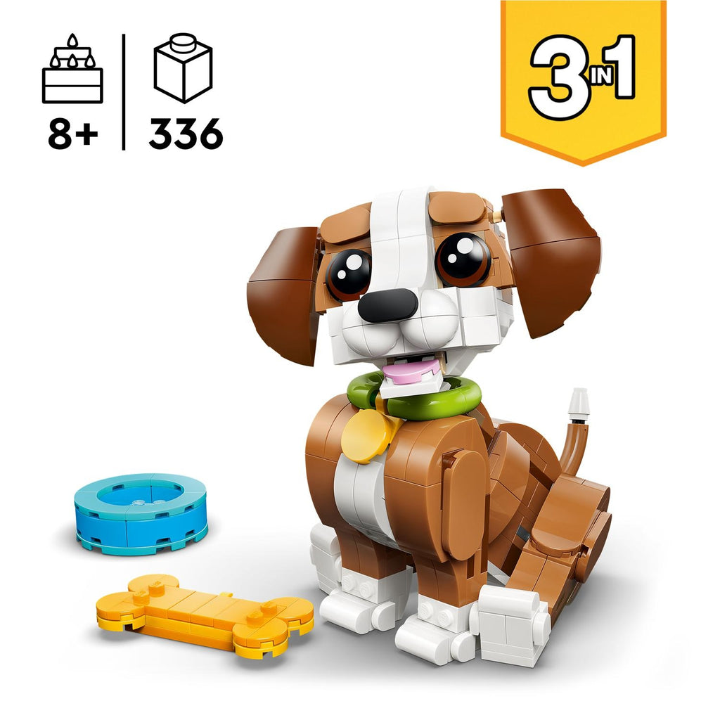 LEGO Créator les Adorables animeaux le Chiot Joueur 31382