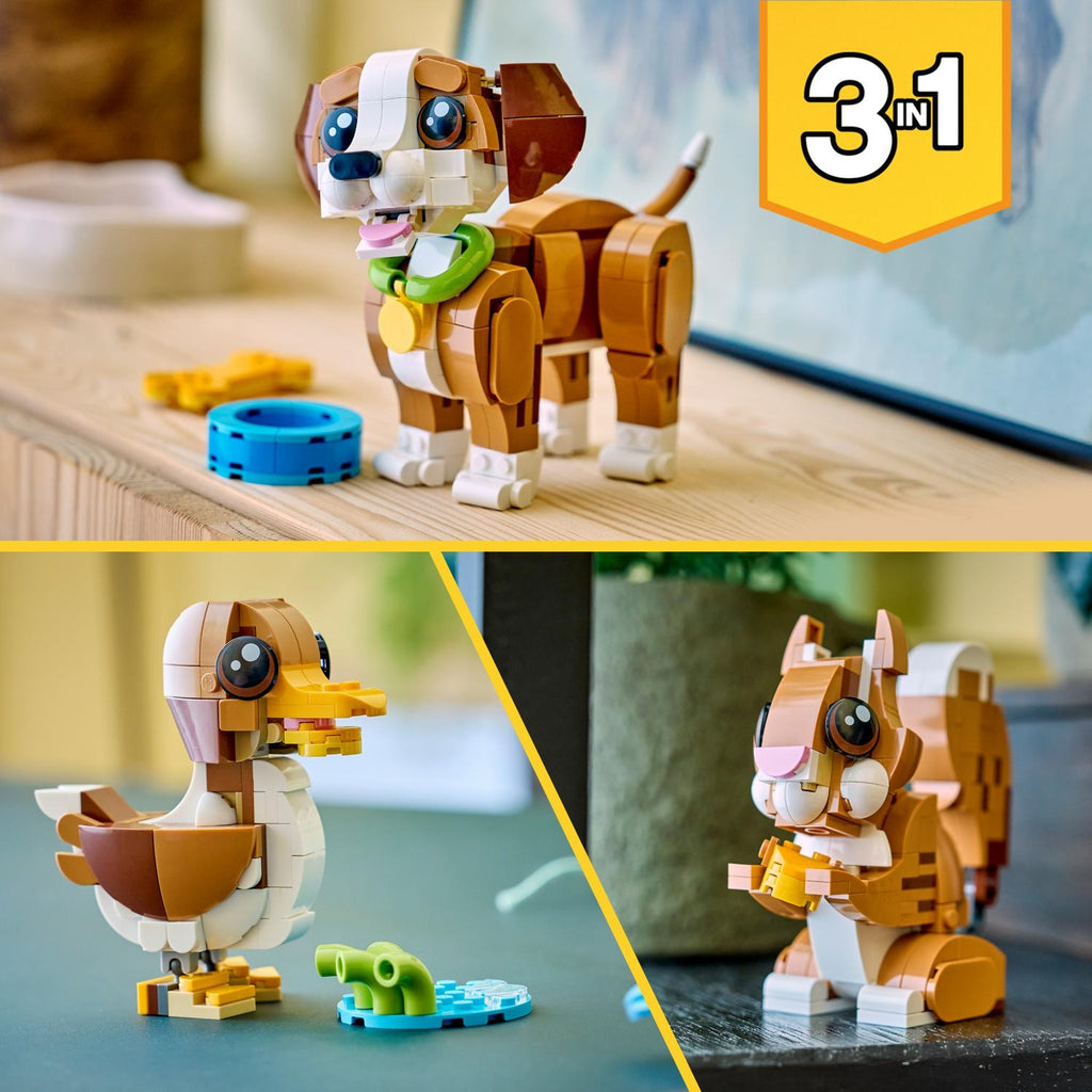 LEGO Créator les Adorables animeaux le Chiot Joueur 31382