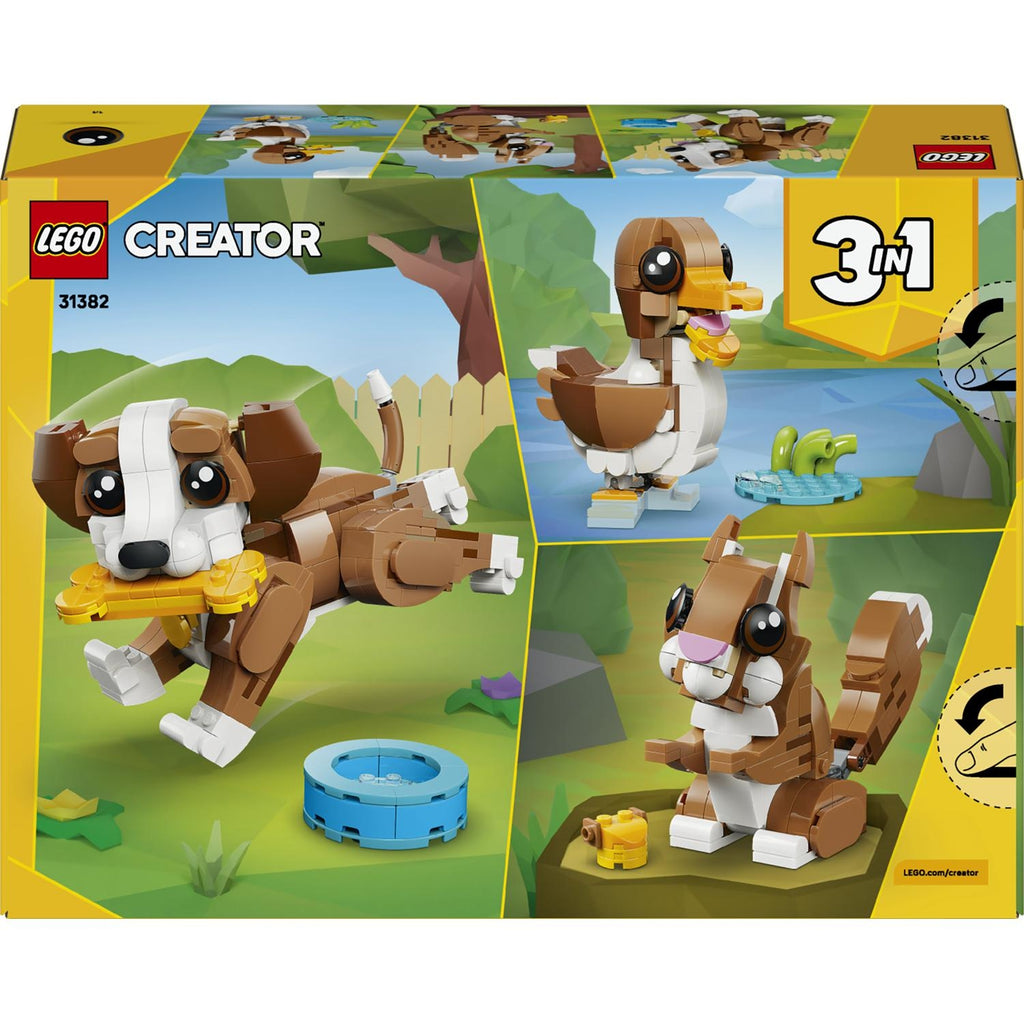 LEGO Créator les Adorables animeaux le Chiot Joueur 31382