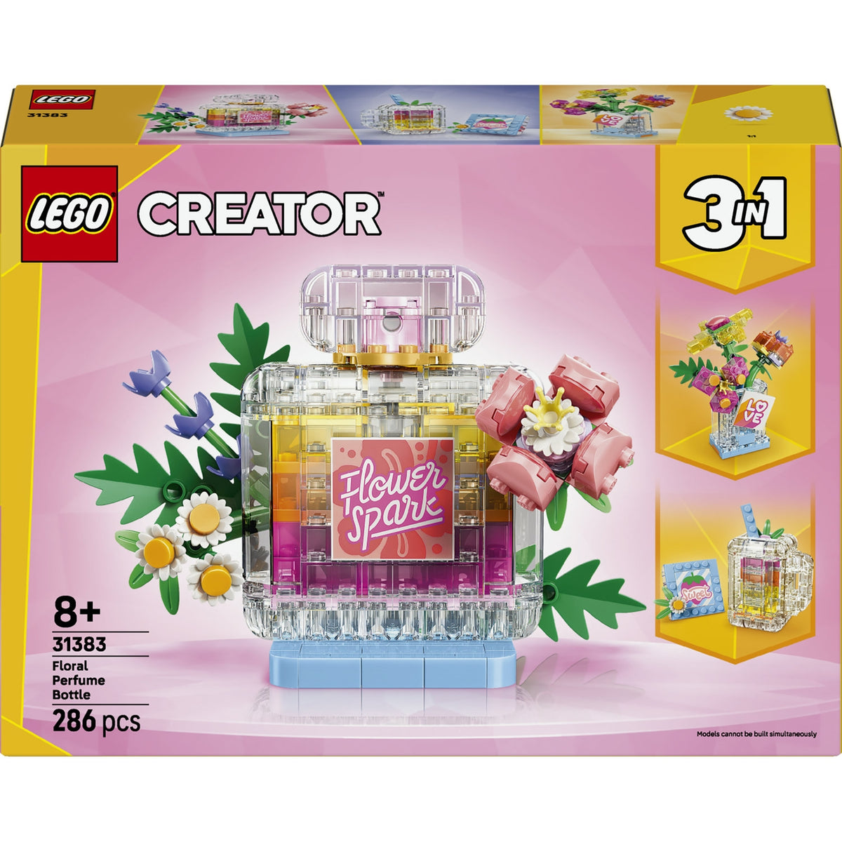 LEGO Flacon de parfum au décor floral 31383.0