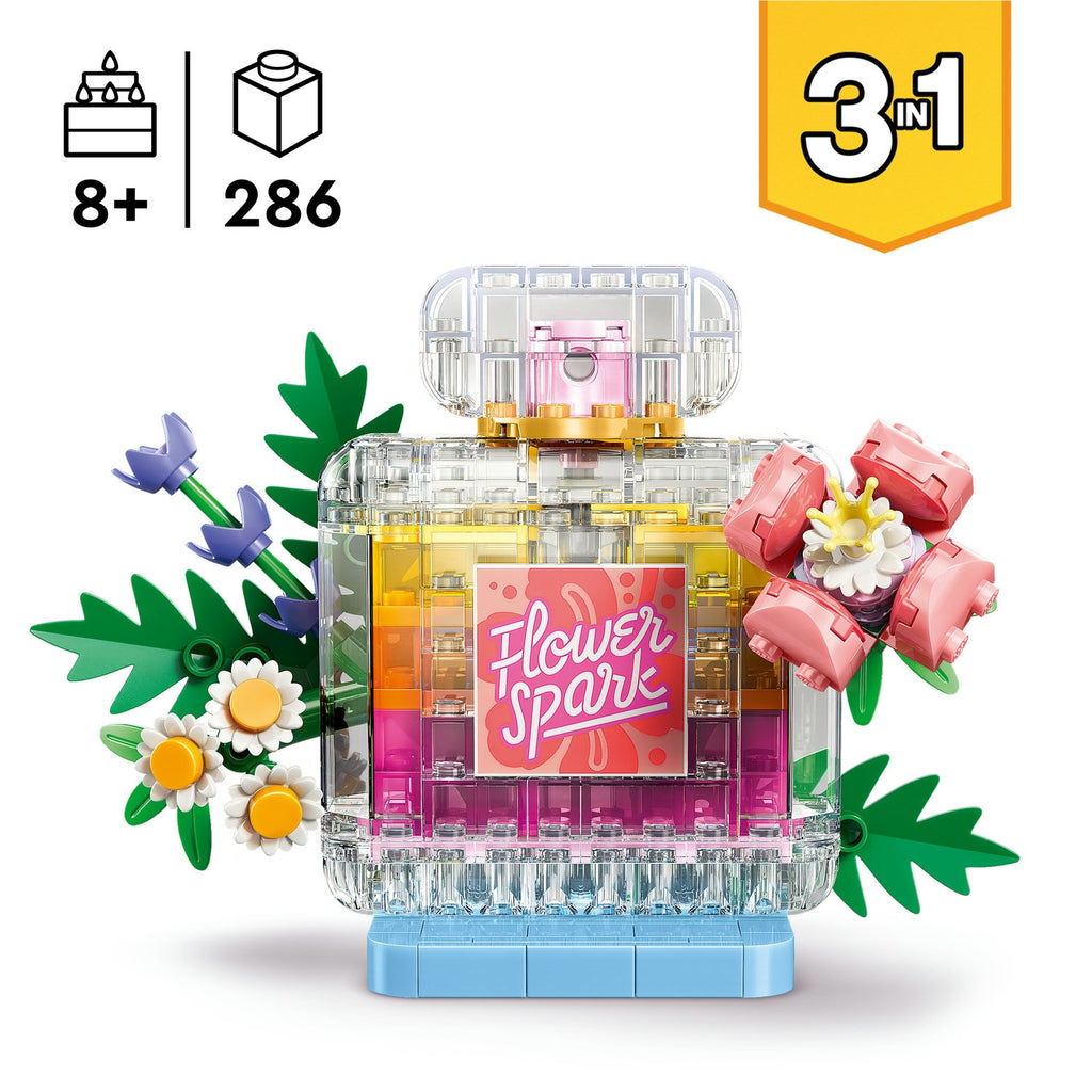 LEGO Flacon de parfum au décor floral 31383.0