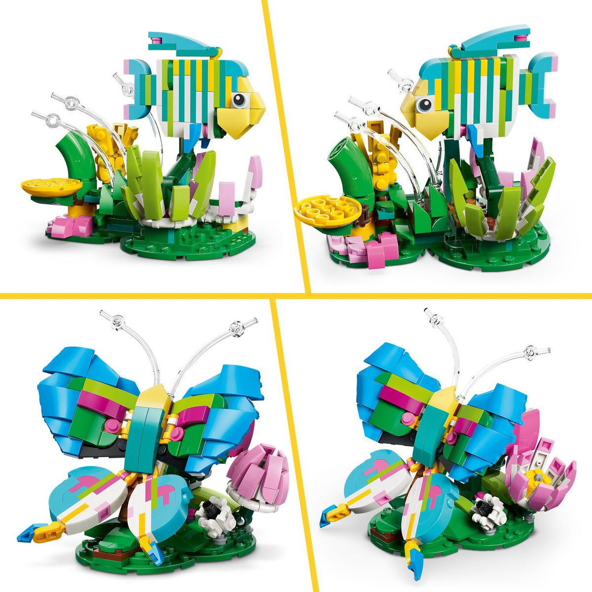 LEGO Créator Animaux Sauvage Le Colibri Coloré 31384