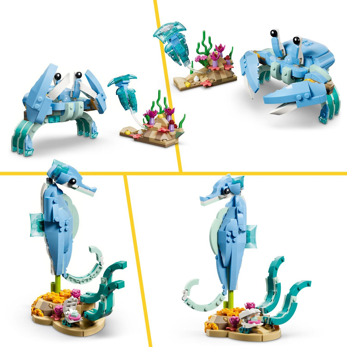 LEGO Créator Animaux Marins les Beaux Dauphins 31385