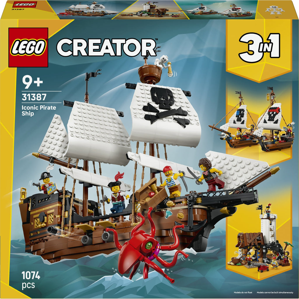 LEGO Creator Bâteau Pirate Mythique (31387)