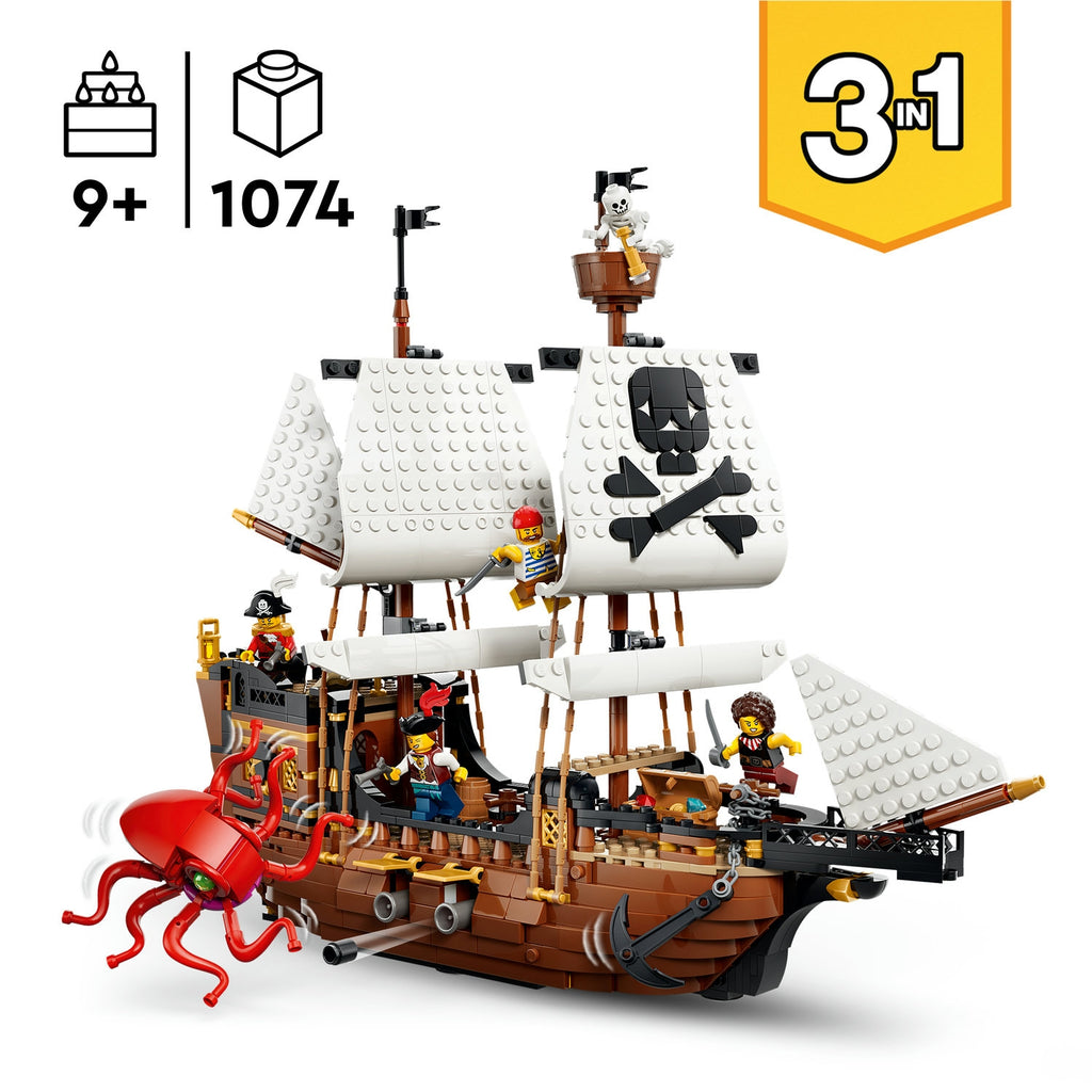 LEGO Creator Bâteau Pirate Mythique (31387)