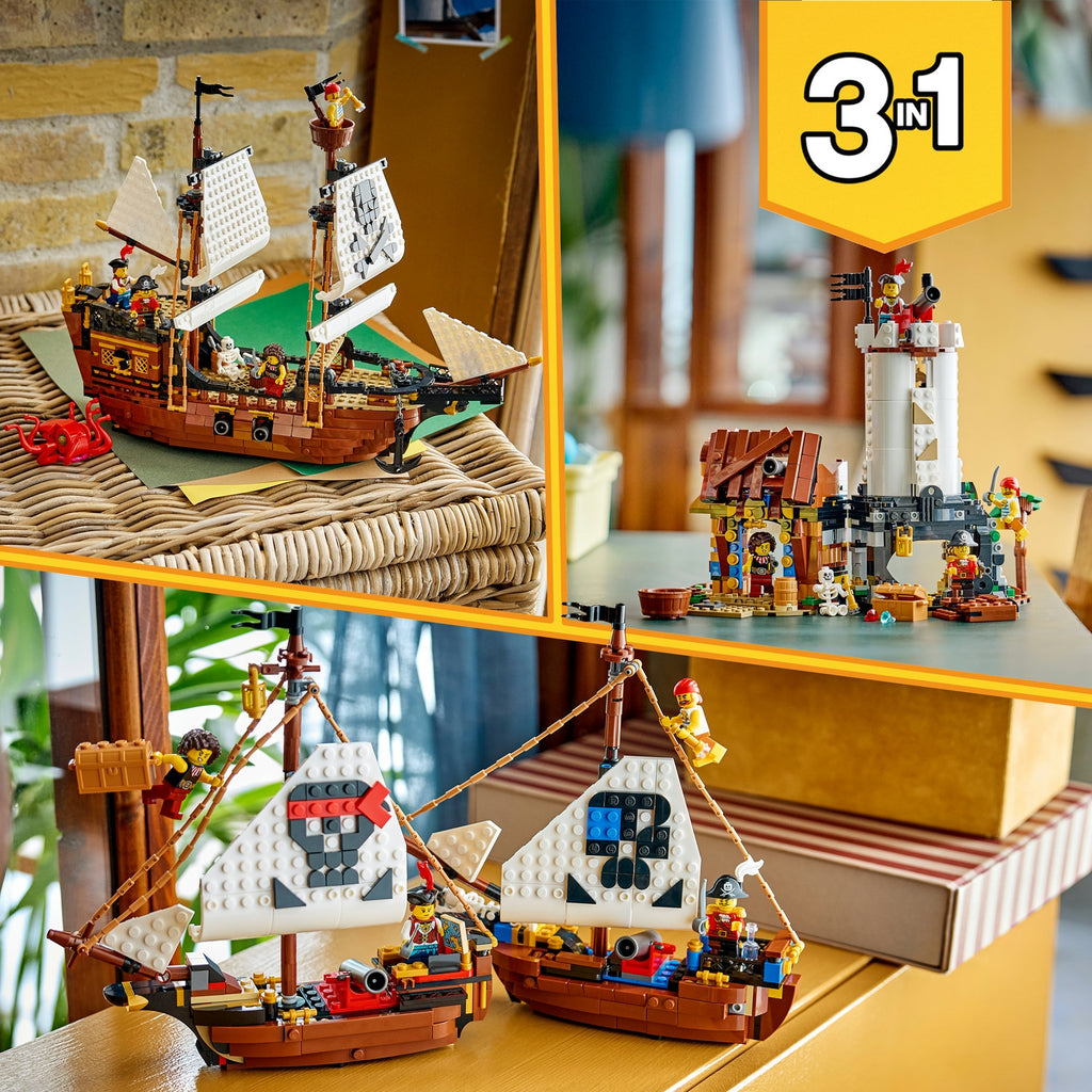 LEGO Creator Bâteau Pirate Mythique (31387)