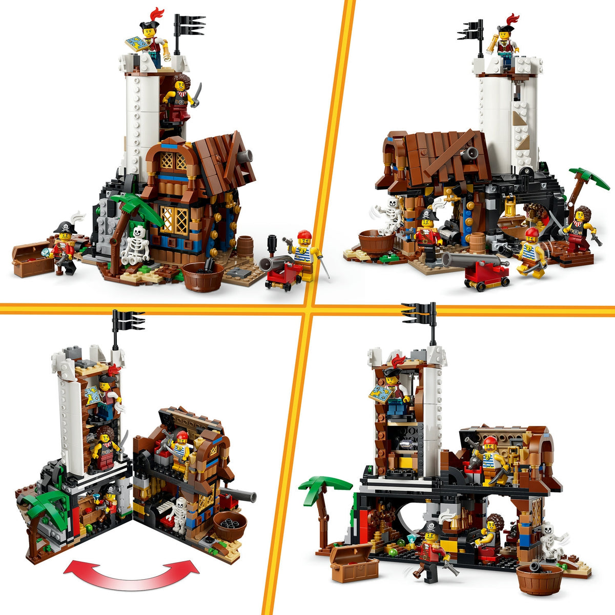 LEGO Creator Bâteau Pirate Mythique (31387)