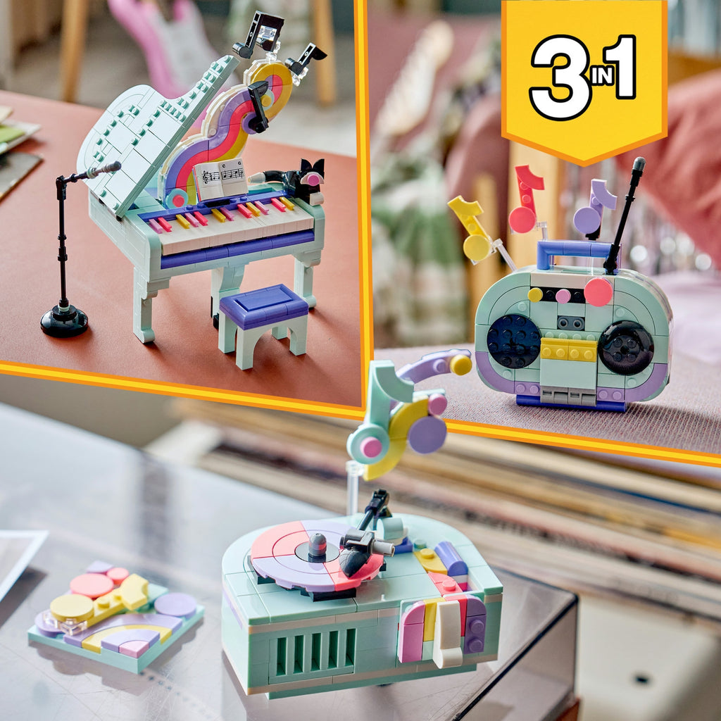 LEGO Creator Décoration musicale : piano et chat (31392)