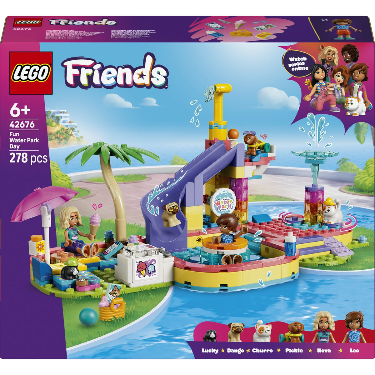 LEGO Friends Une fabuleuse journée au parc aquatique (42676)