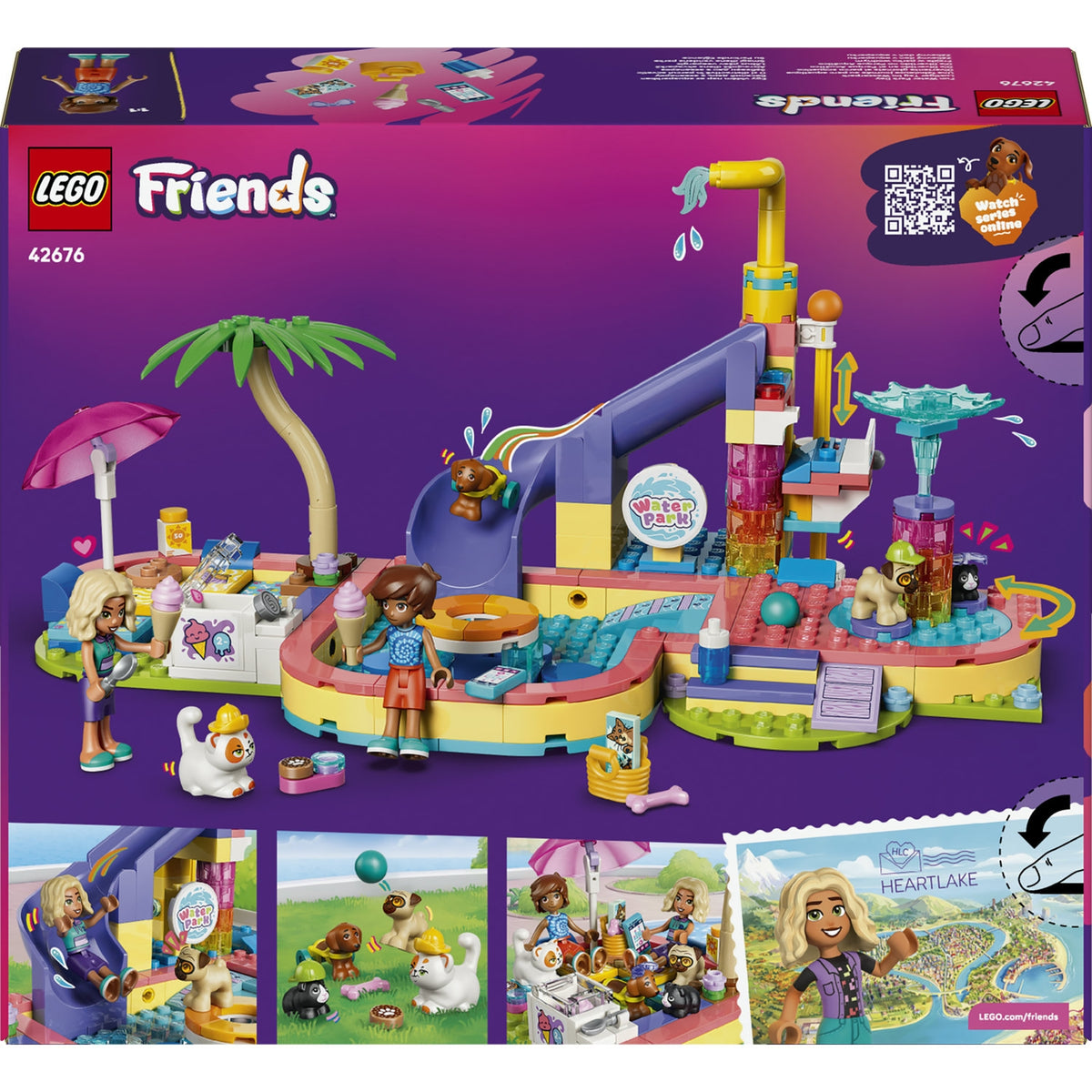 LEGO Friends Une fabuleuse journée au parc aquatique (42676)
