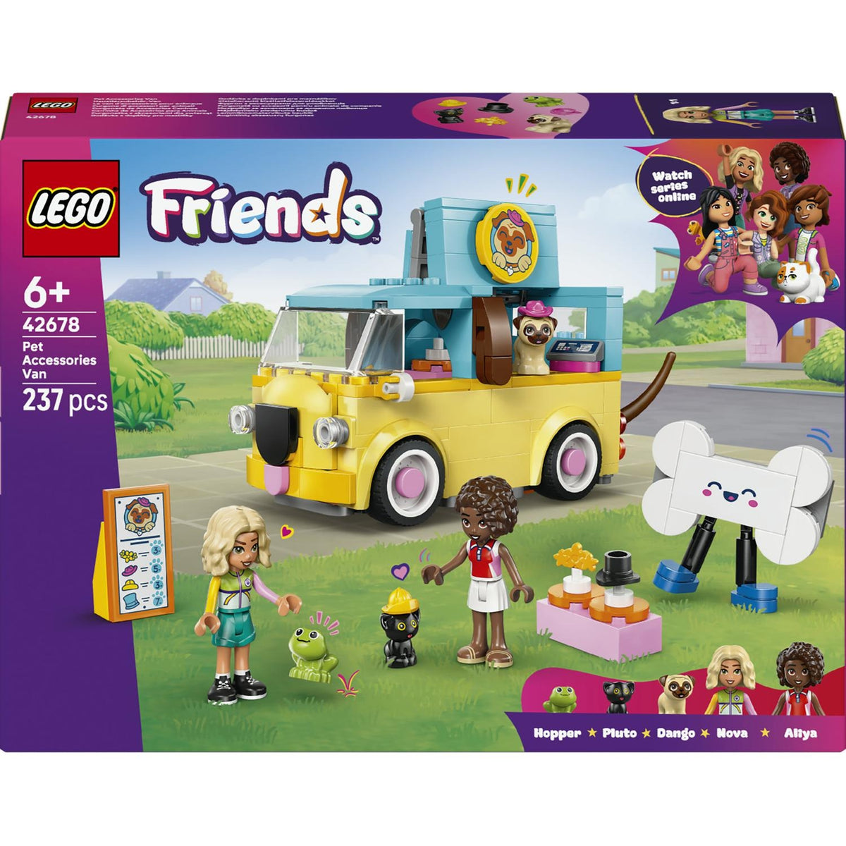LEGO Friends le Van d'accesoires pour animeaux 42678