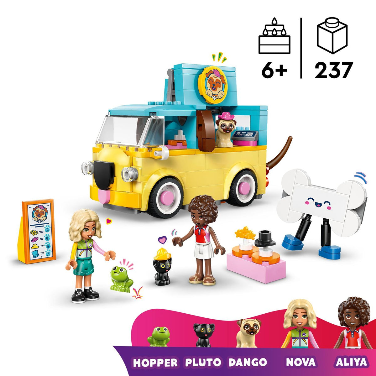 LEGO Friends le Van d'accesoires pour animeaux 42678