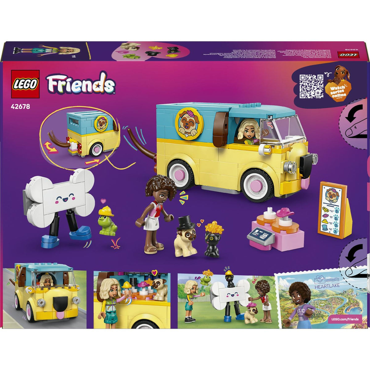 LEGO Friends le Van d'accesoires pour animeaux 42678