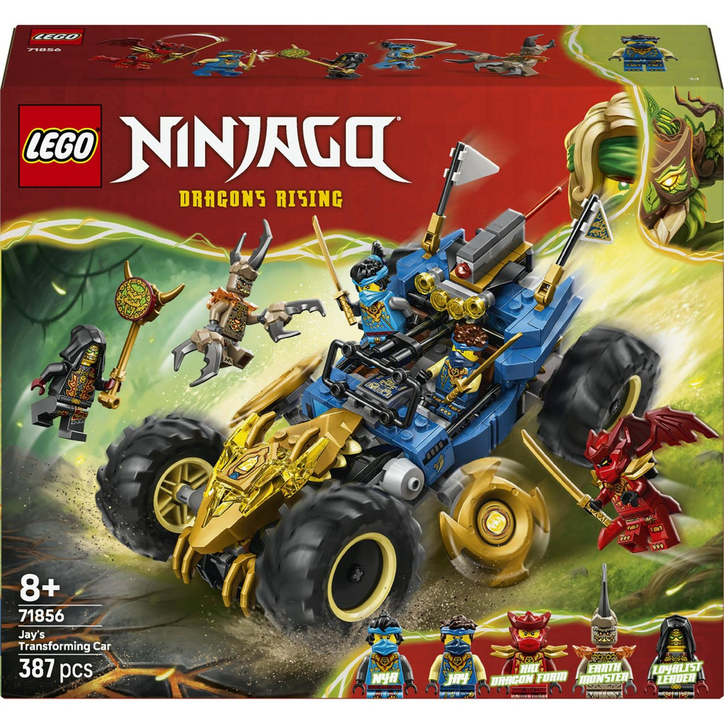 LEGO Ninjago la Voiture transformable de Jay 71856
