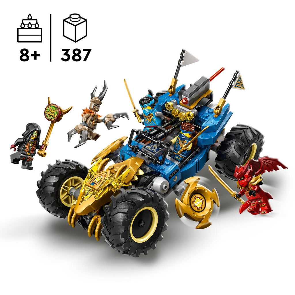 LEGO Ninjago la Voiture transformable de Jay 71856