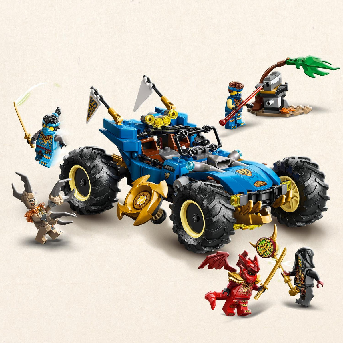 LEGO Ninjago la Voiture transformable de Jay 71856