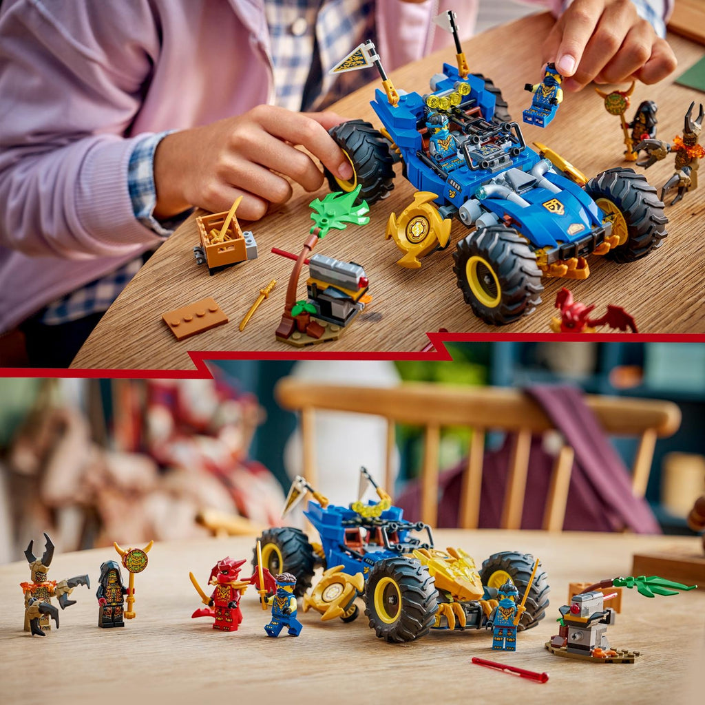 LEGO Ninjago la Voiture transformable de Jay 71856