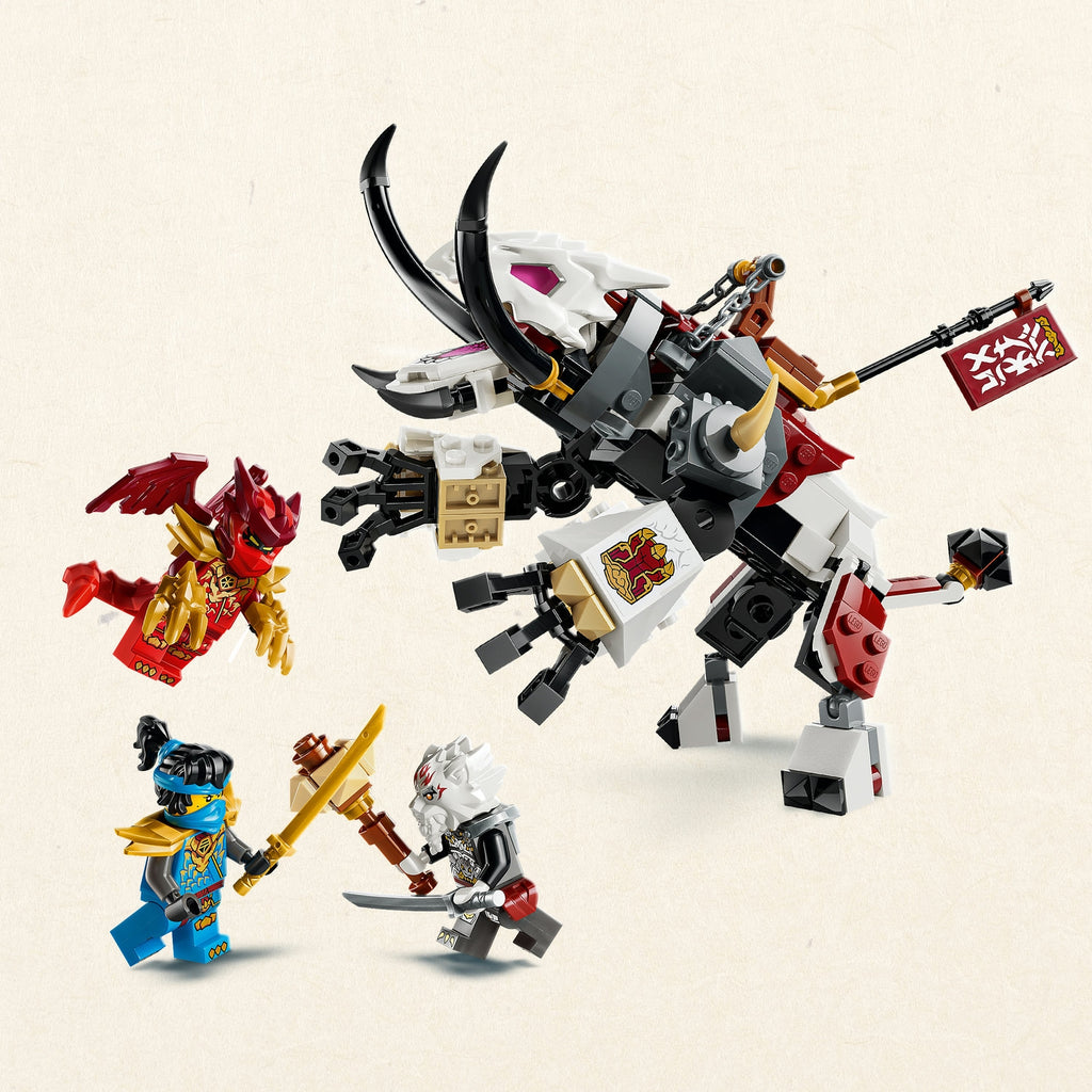 LEGO Ninjago Zilvar et Grimtak la bête draconique 71863.0
