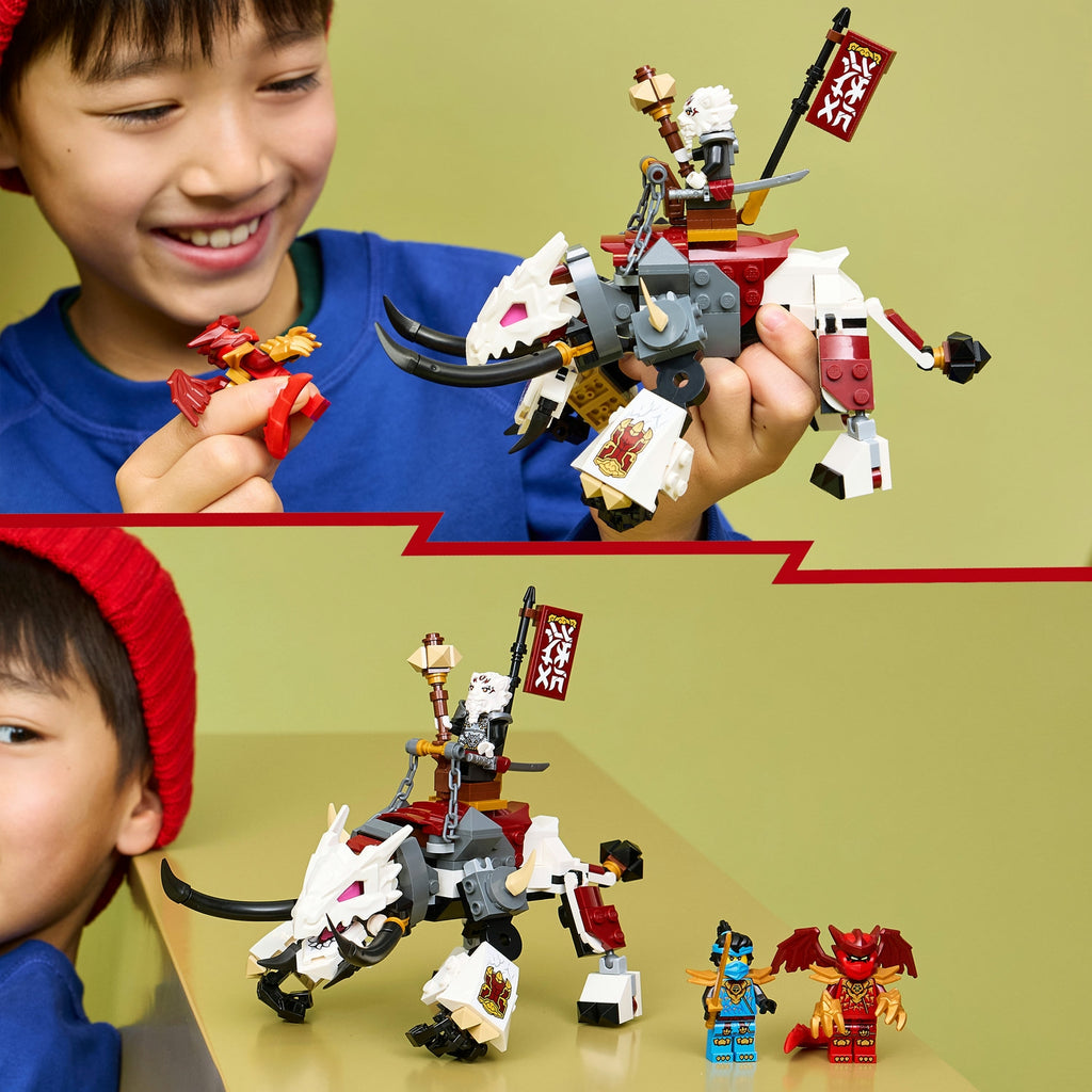 LEGO Ninjago Zilvar et Grimtak la bête draconique 71863.0