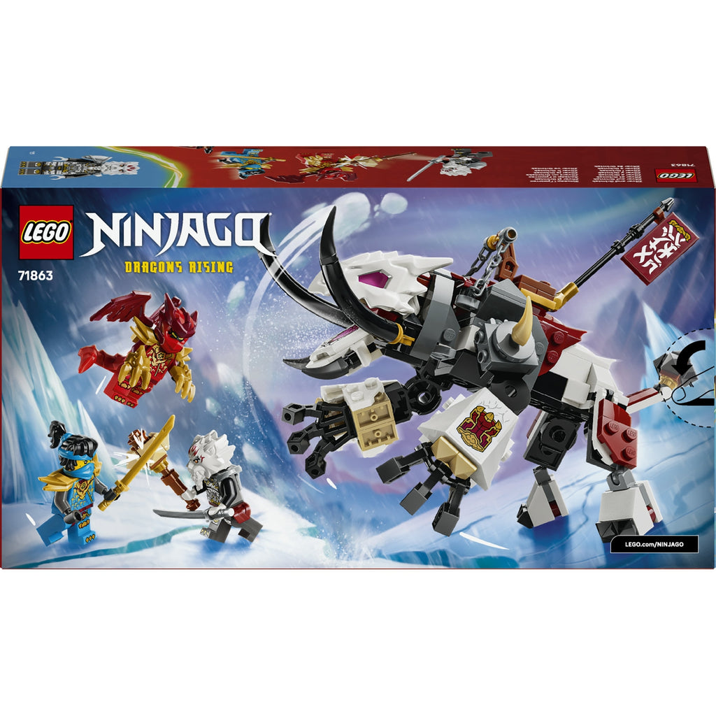 LEGO Ninjago Zilvar et Grimtak la bête draconique 71863.0