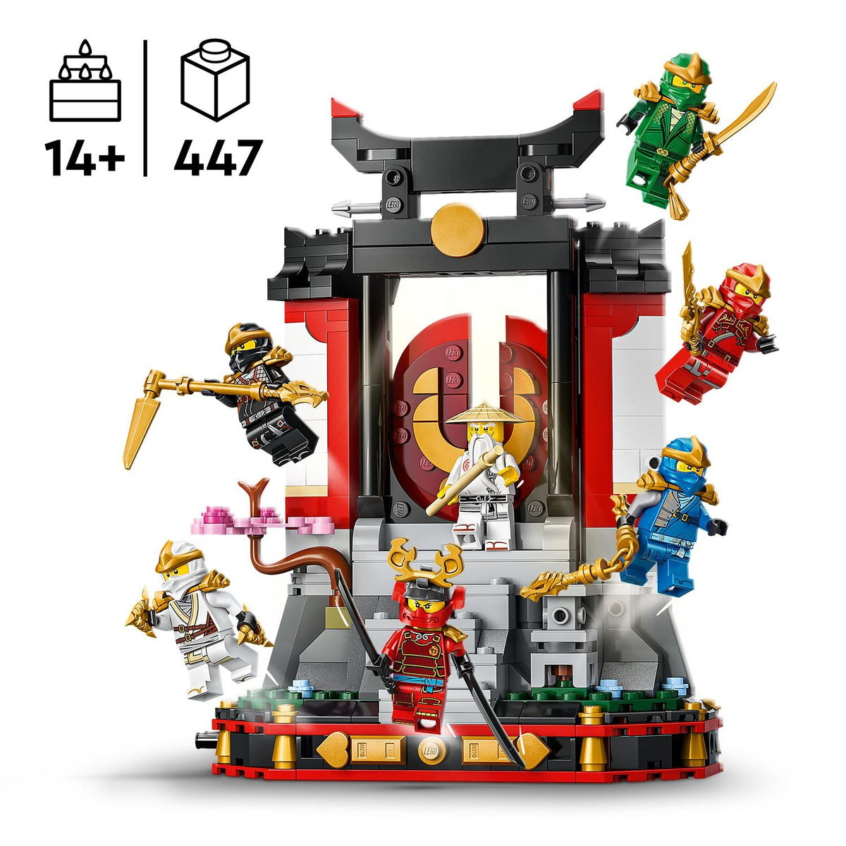 LEGO Ninjago 15e anniversaire Collection des Perso,ages Ninjas 71866