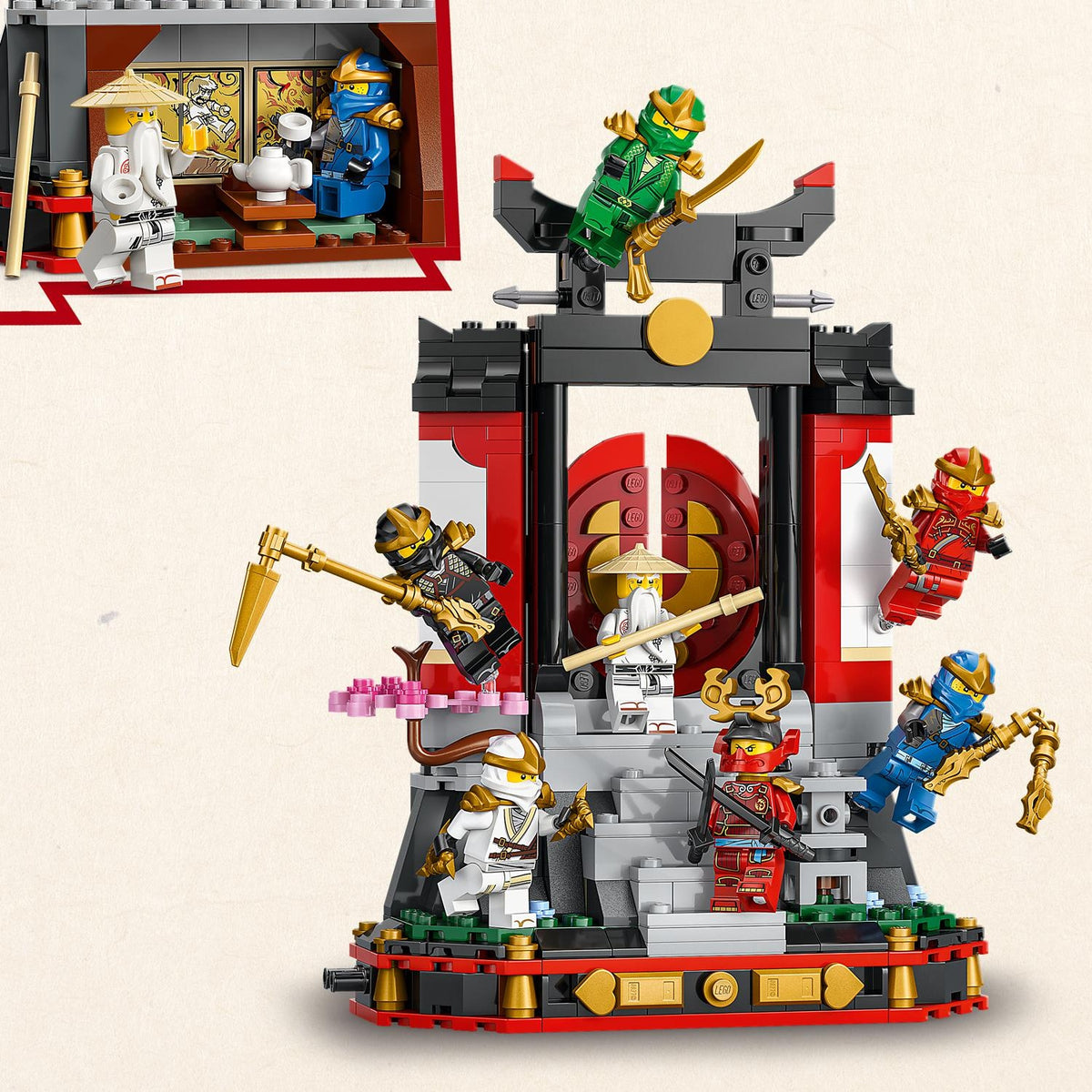 LEGO Ninjago 15e anniversaire Collection des Perso,ages Ninjas 71866