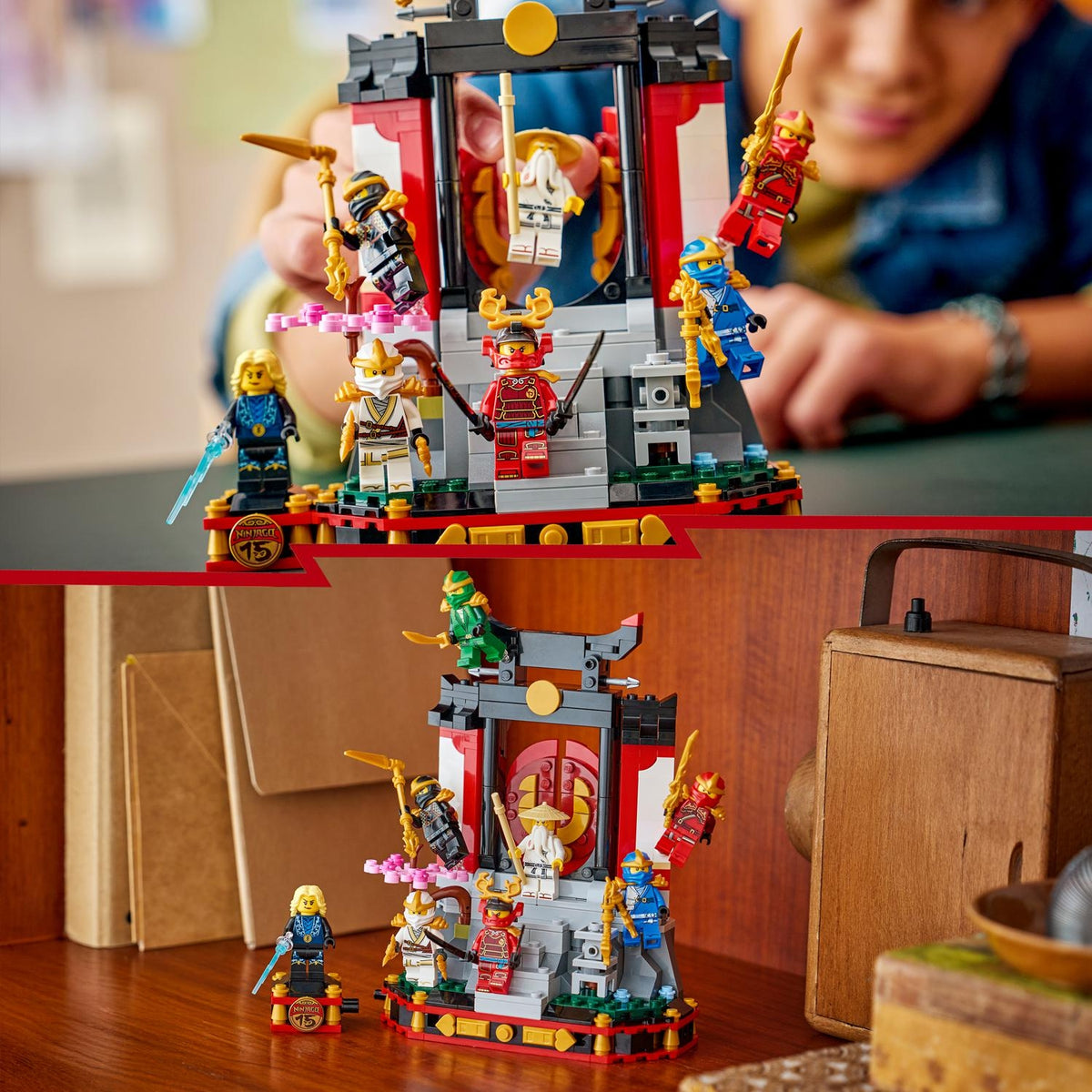 LEGO Ninjago 15e anniversaire Collection des Perso,ages Ninjas 71866