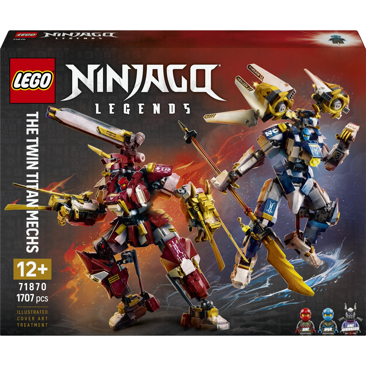 LEGO Ninjago Les robots Titan jumeaux 71870.0