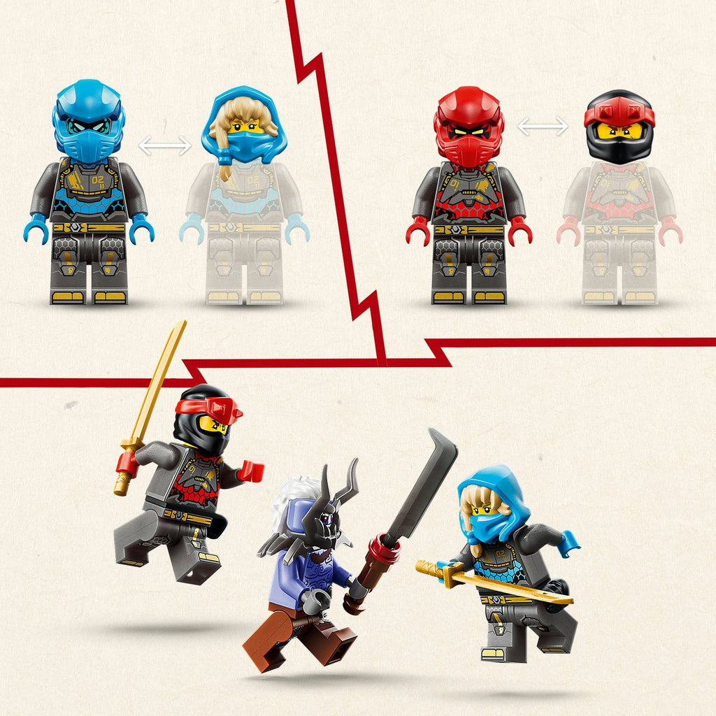LEGO Ninjago Les robots Titan jumeaux 71870.0