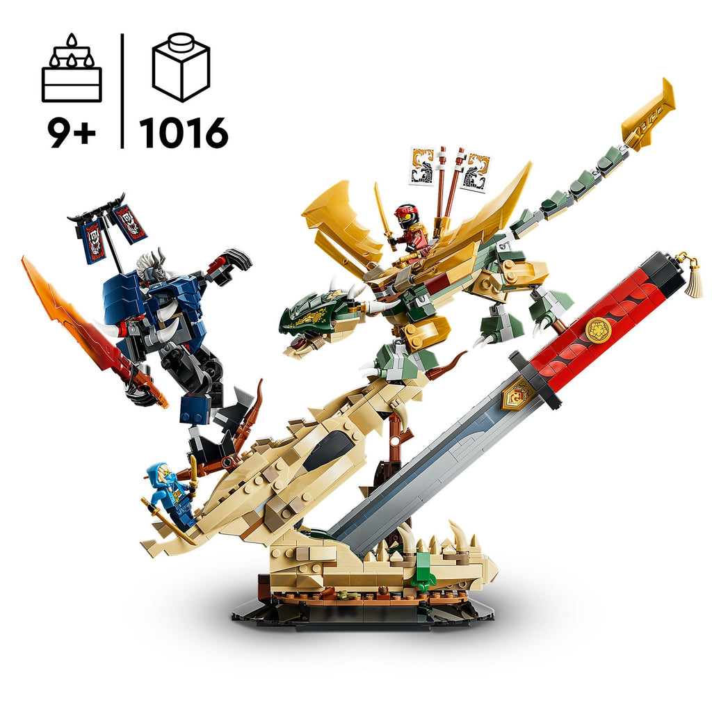LEGO Ninjago Combat sur la lame du dragon 71871.0