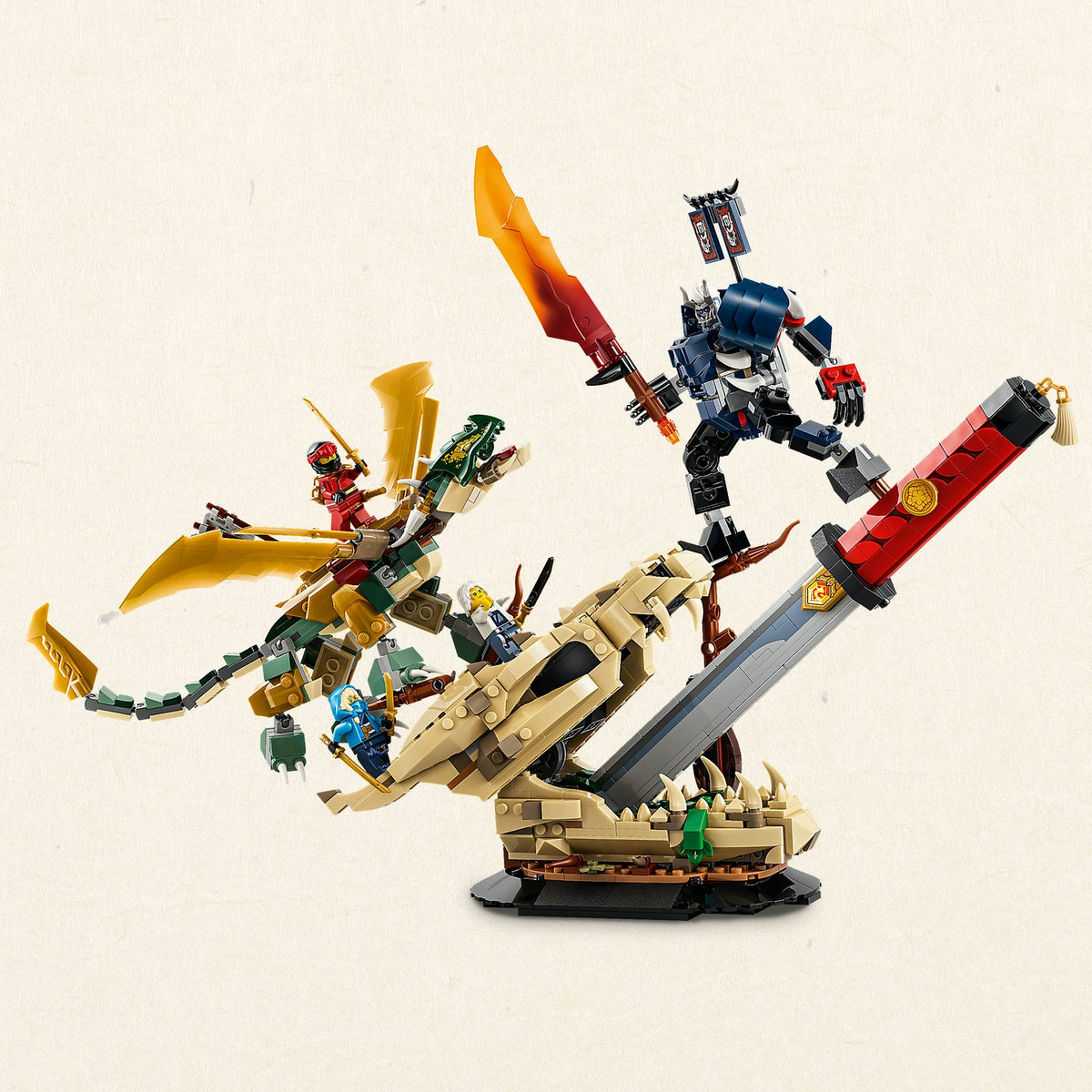 LEGO Ninjago Combat sur la lame du dragon 71871.0
