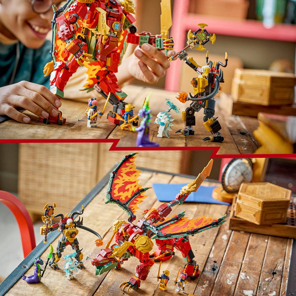LEGO Ninjago Le robot dragon transformable de Braséra 71868.0