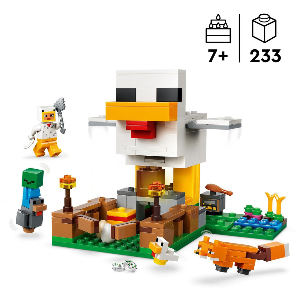 LEGO Minecraft La Ferme à Poulet 21585