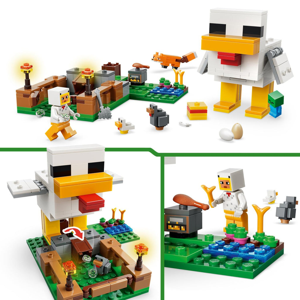 LEGO Minecraft La Ferme à Poulet 21585