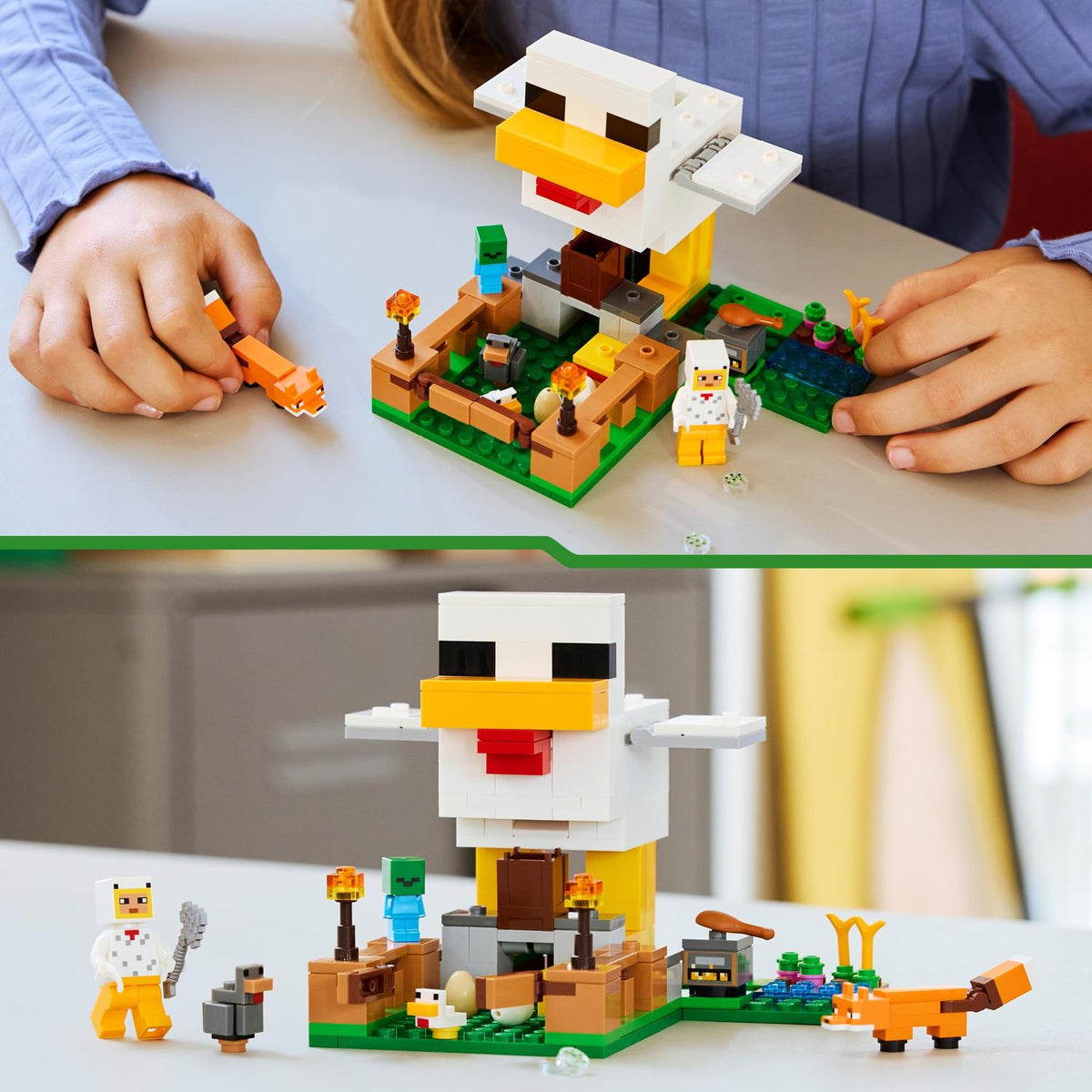 LEGO Minecraft La Ferme à Poulet 21585