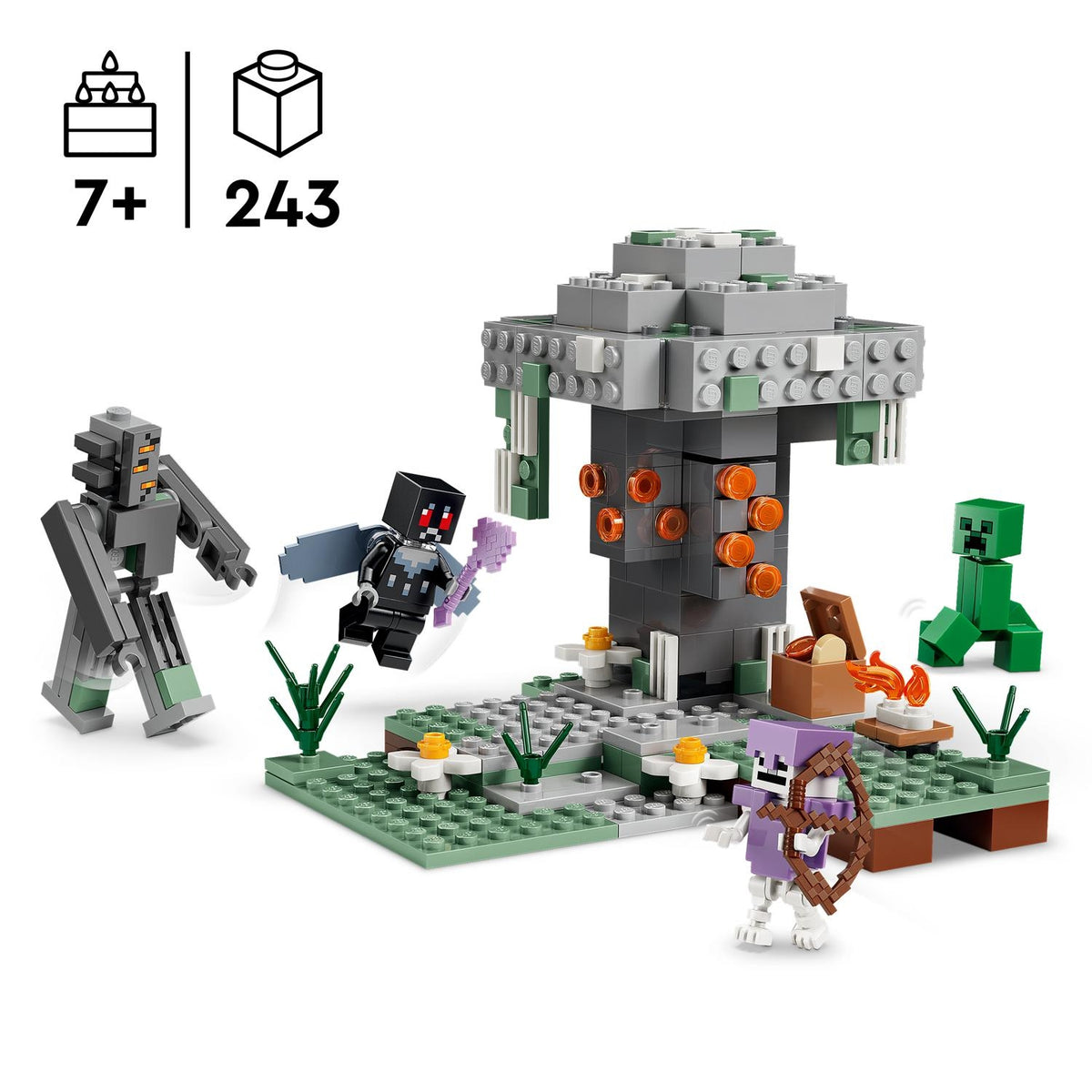 LEGO Minecraft le Jardin Pâle 21586