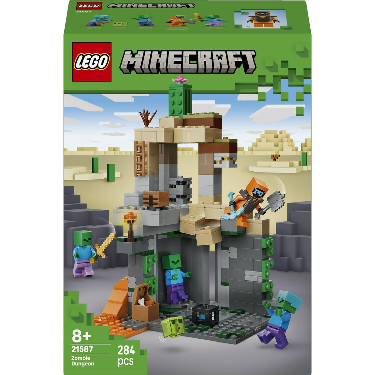 LEGO Minecraft le Donjon de Zombie 21587