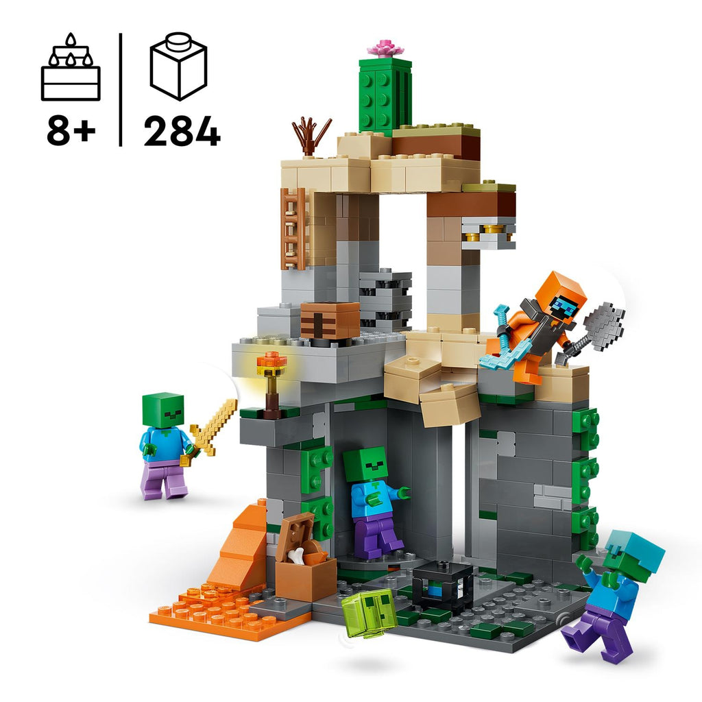 LEGO Minecraft le Donjon de Zombie 21587