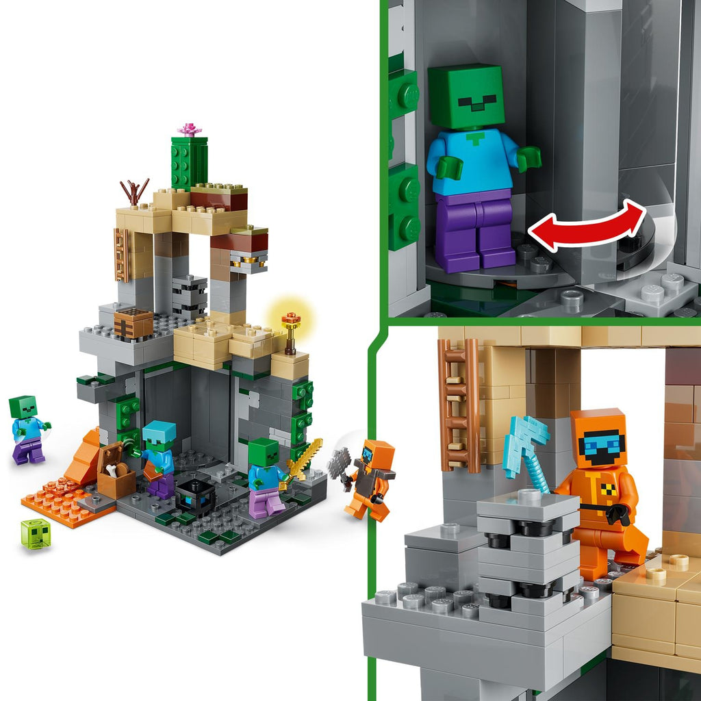 LEGO Minecraft le Donjon de Zombie 21587