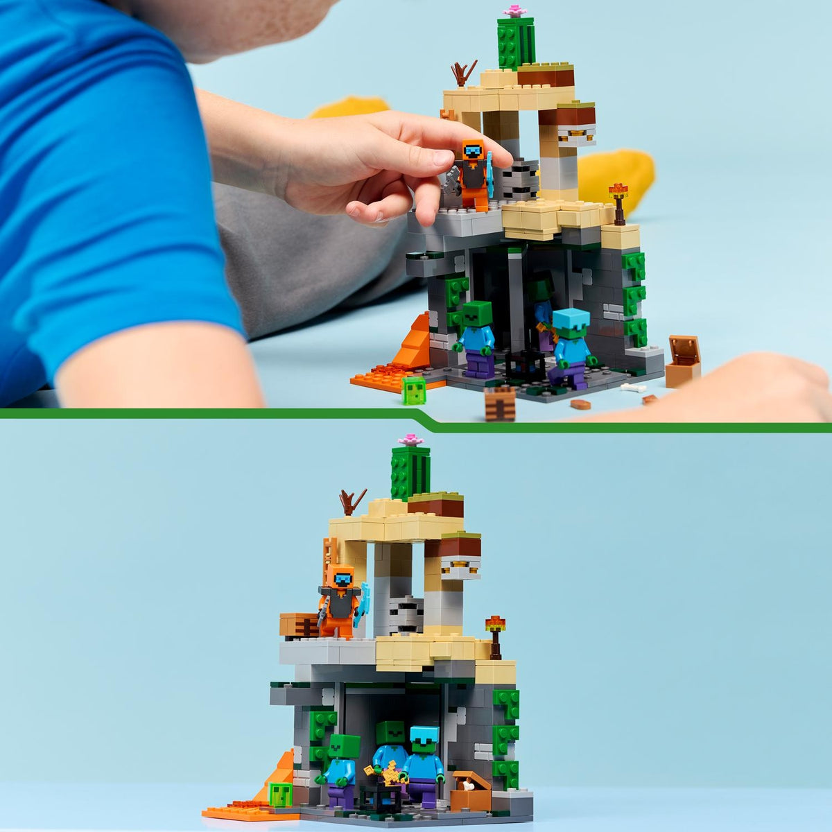 LEGO Minecraft le Donjon de Zombie 21587