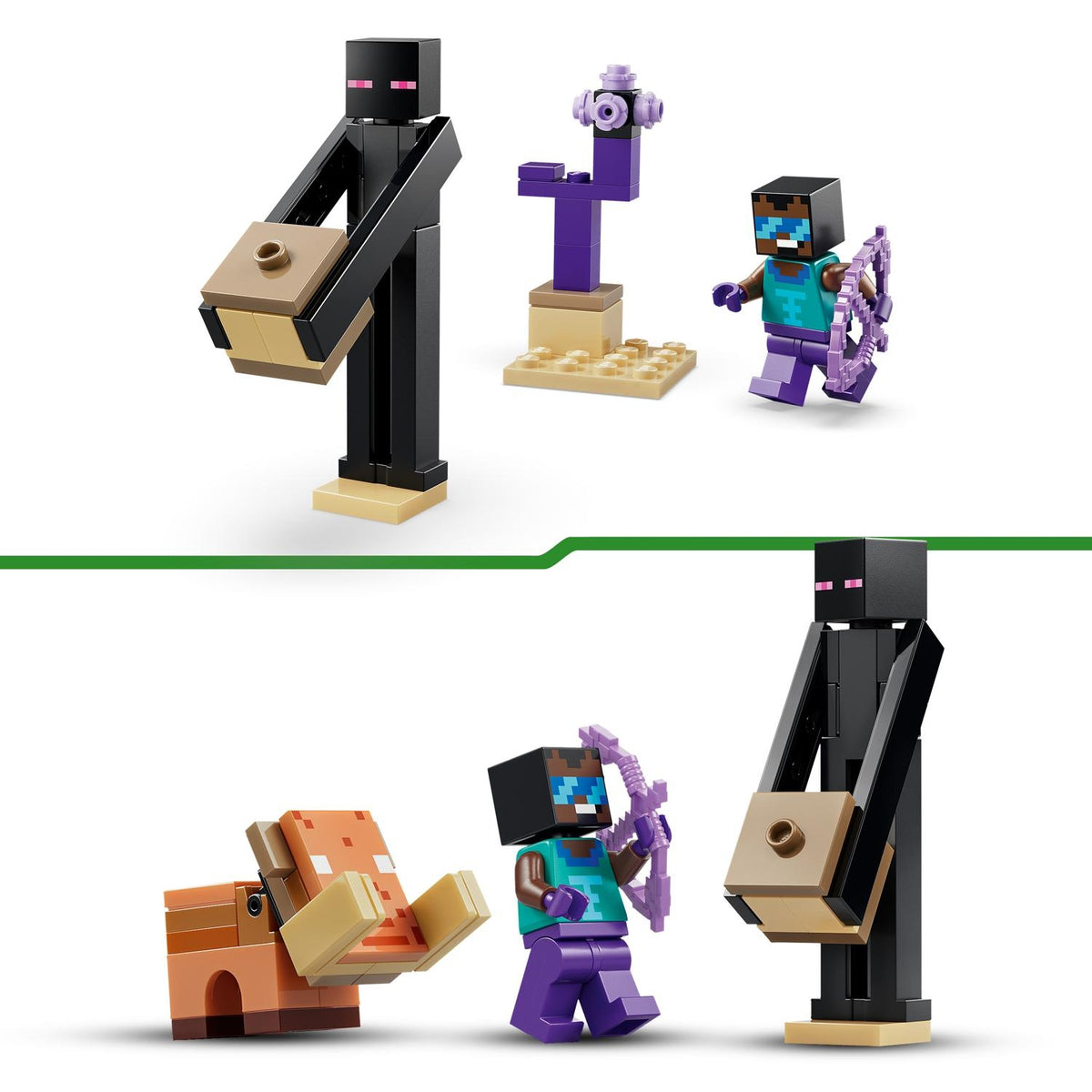 LEGO Minecraft Voyage à Travers les Portails du Nether et de l'Ender 21584