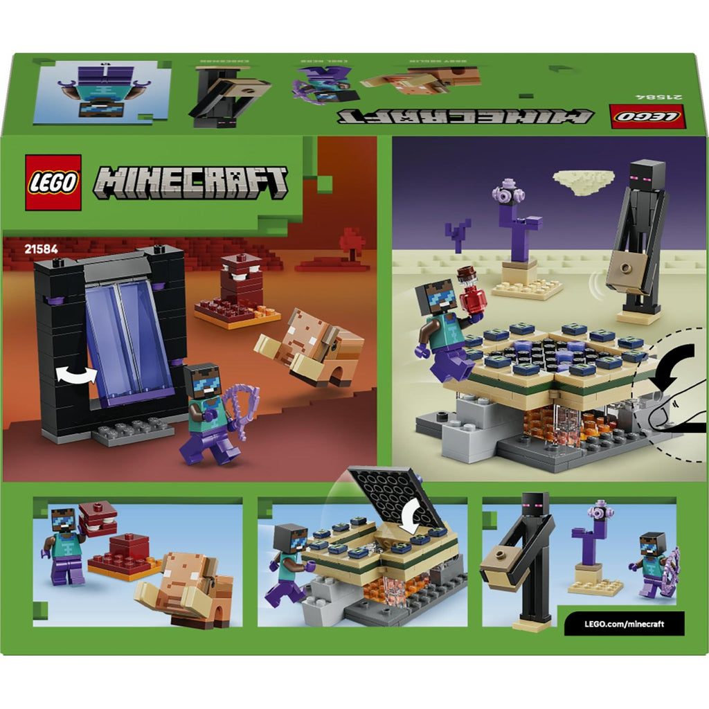 LEGO Minecraft Voyage à Travers les Portails du Nether et de l'Ender 21584