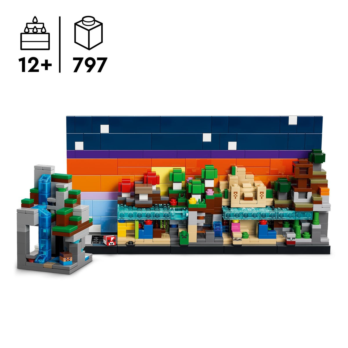 LEGO Minecraft Mini Biomes 21589