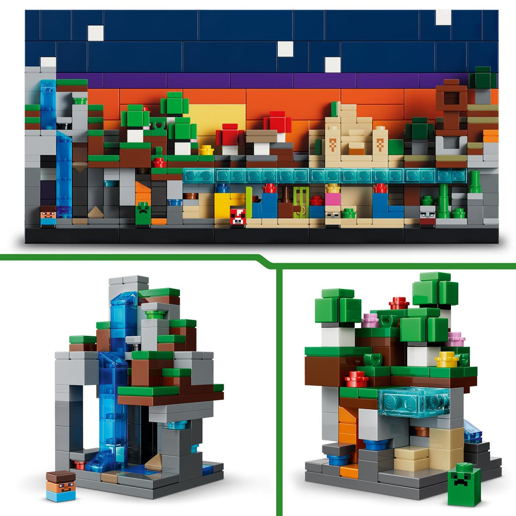 LEGO Minecraft Mini Biomes 21589