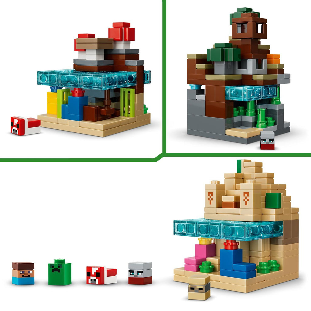 LEGO Minecraft Mini Biomes 21589