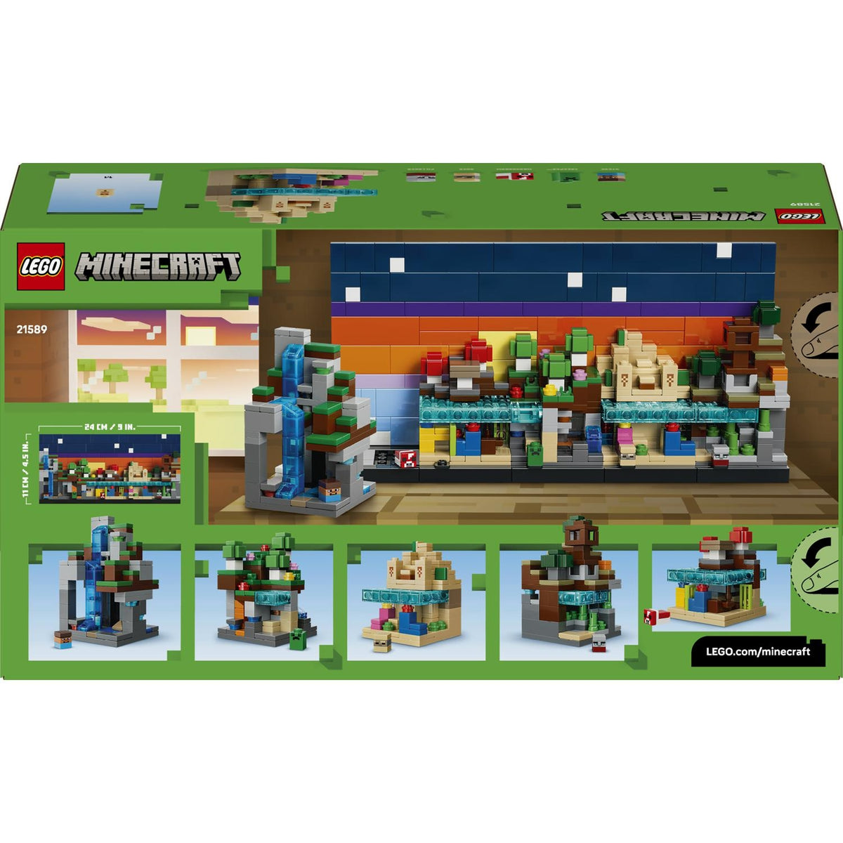 LEGO Minecraft Mini Biomes 21589