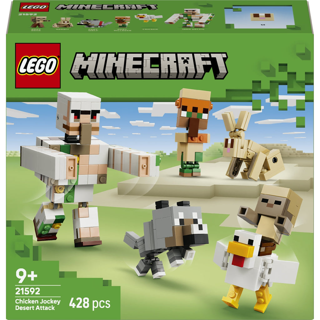 LEGO Minecraft L’attaque du désertdu Poulet chevauché (21592)