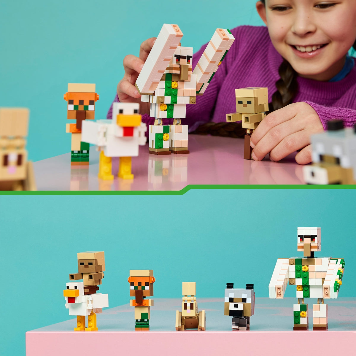 LEGO Minecraft L’attaque du désertdu Poulet chevauché (21592)