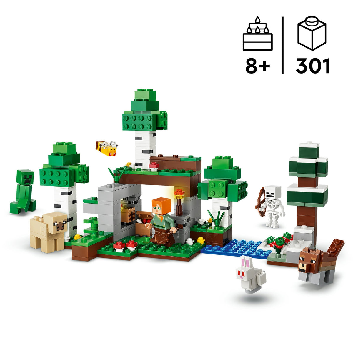 LEGO Minecraft L’aventure de la première nuit (21593)
